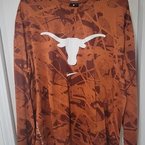Nike Dri-FIT Orange Brown Tee